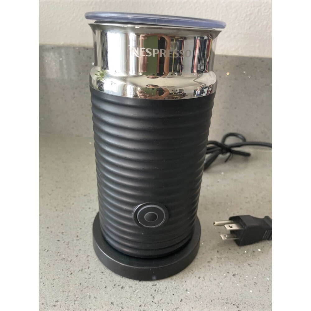 Nespresso Aeroccino 3 Black Milk Frother/Warmer Tested Works